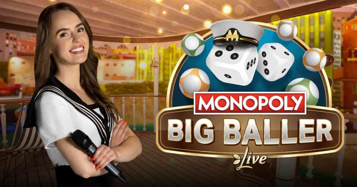 Schermata della slot Monopoly Big Baller su Crocobet App